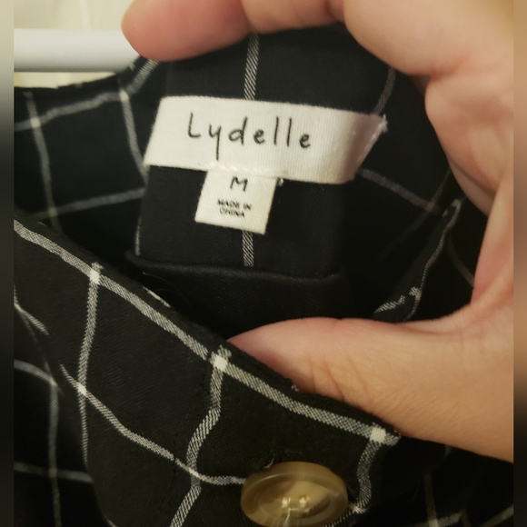 Lydelle Plaid Button Front Skirt - Picture 5 of 8